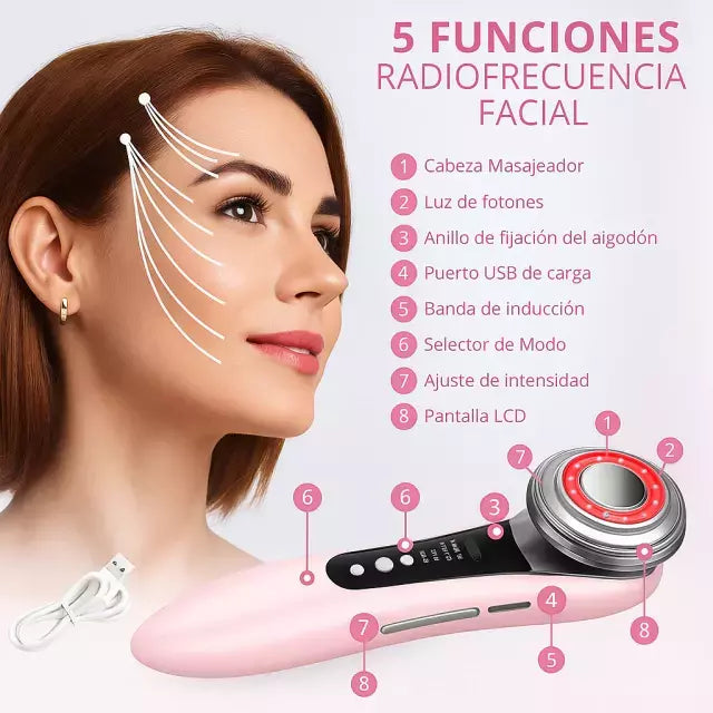 Masajeador Facial Ultrasonico